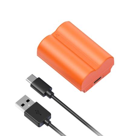 SmallRig 4970 - zamiennik akumulatora NP-W235, USB-C, 2400mAh, pomarańczowy_1